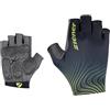 Ziener Clem - Guanti da ciclismo da uomo, per mountain bike, con dita corte, traspiranti, ammortizzanti, colore nero, 10,5