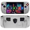 Hzycwgone Custodia per MSI Claw A8 BZ2 Gaming Handheld,TPU Grip Morbida Borsa Cover Protettivo con Supporto per MSI Claw A8 BZ2EM 8-inch 2025 Console Gaming Portatile, Bianco