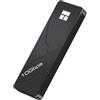 Thermalright NVMe SSD Enclosure, HR-EB110 AC Black, USB3.2 Gen2 10Gbps USB-C External SSD Case, CNC Aluminum Housing, Support 2230 2242 2260 2280, fino a 8TB