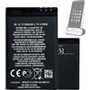 HIGHAKKU Batteria di ricambio BL-5J compatibile con Siemens Gigaset SL930 / SL930A / SL930H Telefono Smartphone (ricambio per V30145-K1310-X456 X456)