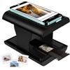 DGODRT Scanner Diapositive e Negativi, Scanner Portatile Pieghevole per Pellicole da 35mm, Converti Negativi e Diapositive in Foto con Smartphone, con Illuminazione a LED