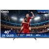 CHiQ L40QST 40 QLED Full HD Google TV Design Metallo HEVC Main 10