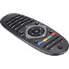 Rcniso Telecomando TV Sostitutivo Dedicato per TV, Nessuna Programmazione Necessaria Navigazione Facile, Prestazioni Stabili, Tutte le Funzioni Coperte