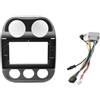 POMPOMPUR Per Jeep Per Compass Per Patriot 2010-2016 Mascherina Autoradio Da 10,1 Pollici Con Cornice Per Cruscotto Lettore MP5 Android 2 DIN POMPOMPUR