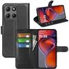 betterfon Custodia a portafoglio per Motorola Moto G15 / Moto G15 Power, custodia a portafoglio
