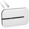 ciciglow Hotspot WiFi Mobile, E5576 320 Router WiFi 4G LTE Portatile con Slot per Scheda SIM per Telefono PC Tablet Laptop, Router da Viaggio Batteria 1500mAh