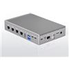 HEIGAOLAPC Firewall Mini PC, Mini Computer Portatili, 12th N100(3.4 GHz) 8GB RAM 128GB eMMC, Type-C USB 3.2, Four Lan 2.5G Ethernet, Dual Display 4K 60Hz, WiFi BT 5.2 per Aziende Case Uffici