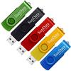 SunData Chiavetta USB 32GB 5 Pezzi PenDrive Girevole USB2.0 Flash Drive Thumb Drive Memoria Stick per Archiviazione Dati con Luce LED (5 colori: Nero Blu Verde Rosso Oro)