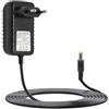 Vmoomax 15 W Caricabatterie per Echo Dot 3e 4a 5a generazione, 12 V 1,25 A Adattatore di alimentazione per Echo Show 5 1 ° 2a Gen Spot TV Cube Caricabatterie con cavo 2 m