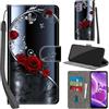 Haninsuze Cover per Nokia G42 5G, farfalla rosa | Pelle PU Portafoglio, Porta Carte, Magnetica, Libro, Antiurto Custodia