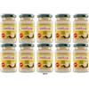 Italy Shop Service Tigullio Cacio e Pepe Sauce, 185 g, Confezione da 10 Pezzi, Senza Glutine, Prodotto in Italia, + portachiavi italy shop