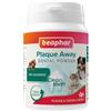 BEAPHAR - Placca Away - Polvere dentale per cani e gatti - senza spazzolatura o risciacquo - Combatte l'alito cattivo e la formazione di placca dentale e tartaro - 100% alga marrone - 80 g