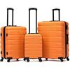 Flight Knight Set Di 2 Valigia A Mano Grande 56x45x25 Cm Easyjet E British Airways - Approvata E Testata - 2 Ruote - Valigia Da Cabina In Tessuto Ultraleggera E Resistente