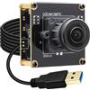 Svpro Modulo fotocamera USB 3.0 da 12 MP, scheda webcam ad alta velocità da 1080p a 230 fps con obiettivo fisheye da 204°, fotocamera UVC HD IMX577 per Windows, Linux, Mac e Android