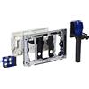 Geberit 115062211 - Inserto per sciacquone DuoFresh Sticks per Sigma UP, 12 cm, azionamento anteriore, cromato lucido