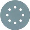 Bosch 5x Disco per levigatura PRO F355 (per Calcestruzzo, Pietra dura, Ø mm, Grano 1200, Professional Accessorio levigatrice rotoorbitale)
