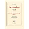 Editions Gallimard Correspondance 1954-1968: Avec des lettres de Gisèle Celan-Lestrange, Jean Delay, Marie-Madeleine Delay et Pierre Deniker, Suivie de la Correspondance René Char - Gisèle Celan-Lestrange (1969-1977)