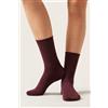 Calzedonia Calzini Con Cashmere Bordeaux