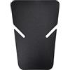 4R Quattroerre.it Paraserbatoio Tank Pad Universale Centrale Rhino Nero, 13.5 x 17 cm