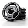 PhysKcal 4 x 1,25 kg Set di Dischi Olimpici 50 mm per Bilancieri e Manubri