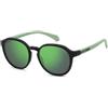 POLAROID KIDS, OCCHIALI DA SOLE PLD 8078/S, Opaco BLACK, 47, (JUNIOR (7-10))