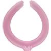 YUMILI Tubo refrigerante per il collo (rosa) - Fascia per il collo riutilizzabile indossabile, fascia per la dissipazione del calore estiva (congelabile, anti-caduta, confortevole per interni/esterni