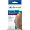 Actimove EVERYDAY SUPPORTS - Ginocchiera con rotula chiusa, compressione solida, robusta, design Helix, per sovraccarico e dolore cronico al ginocchio, beige, L