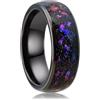 NEXUVELL Orion Nebulosa Opal Galaxy Frammento Intarsio RFID Smart Ring Ceramica Epossidico ID T5577/IC CUID (GEN2) Chip riscrivibile Clone 125kHz/13.56mHz Controllo Accessi Blocco Keycard Anello (US