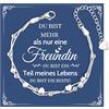 Cheerslife Signora braccialetto di compleanno, braccialetto da donna, regalo per amico sorella figlia 22