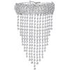 JewelryWe Bracciale tennis con diamante lucido da donna,miltifili,regaloi per ragazza mamma,arm