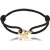 Made by Nami Braccialetto Surf Uomo Donna - Corda Nautica Impermeabile Regolabile con Nodo Scorrevole