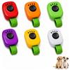 Omnikryp 6 Pezzi Mini Clicker, Addestratore di Clicker, Allenatore per Il Pollice, Generico-Clicker per Cani, Leggero Strumento, Non Elettronico Addestramento Cani, per Addestramento di Animali