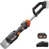 WORX Nitro WG543 - Soffiatore per foglie LEAFJET senza fili, con batteria e caricabatterie, soffiatori per la cura del prato solo 1,7 kg, motore brushless senza fili, batteria e caricabatterie inclusi