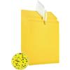 Generico 60 Pezzi Trappole Acchiappa Ciliegio Mosche, Mosca Dell'olivo Trappole Appiccicose Gialle Bilaterali per Insetti Volanti per Olivo, Afidi,MosceriniFungini (B(15cm/5.91in*20cm/7.87in)60 Pezzi)