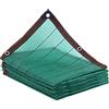 HFDASUENT Rete Ombreggiante Verde,Telone Oscurante Antivento Rete Ombreggiante con Occhielli Ombreggiatura tenda protezione telo per Esterno Giardino Verande (3×5m(9.84×16.4ft))