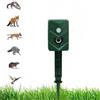 DaMohony Repellente per gatti, a batteria, ad ultrasuoni, con sensore PIR, impermeabile, dispositivo deterrente per animali per giardino e garage
