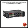 Zoom (zoom) ZOOM F8n Pro Field Recorder 32-bit Float 8-Channel Input XLR/TRS Combo con nuovo