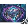 9K4D7V2G Grotta di Cristallo Panorama Montano Puzzle 1000 Pezzi Carta Puzzle per Adulti Relax Casa Regalo 52x38cm/1000pcs