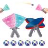Generico Gioco di Palla Lancio e Presa - Giocattolo Interattivo per Attività Fisica e Esercizio | con Modalità di Gioco Luminose per la Presa per Bambini,Per Esercizio Fisico Adulti Prato Interno Esterno Casa