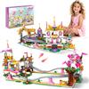 Rongmeiz Ensemble De Jouets De Construction, 749 Pezzi Giochi Costruzione, Principessa Castello Blocchi Da Costruzione Coaster, Regali Di Natale Compleanno Per Ragazzo Bambine Bambini Dai 6+