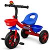 VAWcornic Triciclo a forma di ragno per bambini da 1 a 5 anni, bicicletta senza pedali con sedile regolabile e ampio cestino portaoggetti. Regalo perfetto per bambini e bambine da 1 a 5 anni.