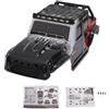 CHICIRIS Carrozzeria di Ricambio con Set di Luci per Camion RC 4WD in Scala 1/16 SCY 16103, 16103PRO, Set di Luci Integrate, Grafica Resistente All'usura (rosso)