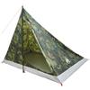 HFXHIJXQ Tenda da trekking per 4 persone, leggera tenda a cupola mimetica, tenda da campeggio in poliestere 185T, per esterni e trekking, tenda igloo con borsa per il trasporto, 248 x 227 x 170 cm