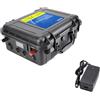 JHKJ Batterie per Barche da Pesca all'aperto 12V 24V Batteria per eliche di propulsione per Barche da Pesca 100Ah 120Ah 150Ah 200Ah Batteria LiFePO4 con Caricabatterie,24v200ah
