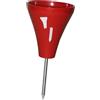 KQFCAZRE Golf, Accessori per L'allenamento di Golf, Leggeri E Portatili, E Attrezzature Leggere per L'allenamento sul Campo da Golf, Segnapunti, Rosso