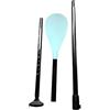 KQFCAZRE Pagaie per Kayak Accessori per Kayak Staccabili per Canoa Pagaie per Bambini per Barca Gonfiabile Kayak Rafting, Blu