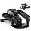 Generic Macchina ellittica sotto la scrivania, mini cross trainer con display LCD, silenziosa pedale, portatile, per casa, ufficio, fitness