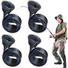 Generic Coperture per Canna da Pesca Copricanna Intrecciato Portatile