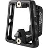 KQFCAZRE Cavalletto Pieghevole per Bicicletta, Adattatore per Bicicletta, Portaborraccia, Realizzato in Alluminio Resistente, Nero