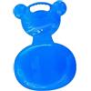 KQFCAZRE Slittini Invernali, Slittini da Neve, Giocattoli da Slittino, Slittini da, Slittini da Tavola, Slittini per Giardino, Bambini, Spiaggia, Vac, Blu